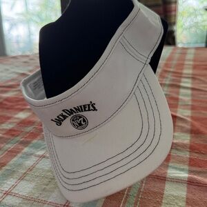 Jack Daniel's White Visor Hat